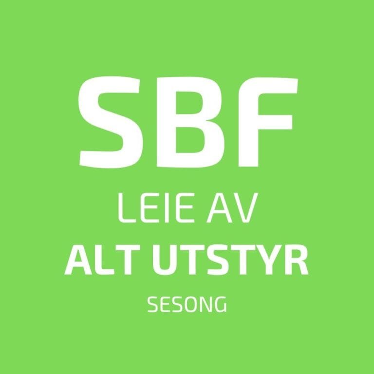 Alt utstyr – leie sesong 2025