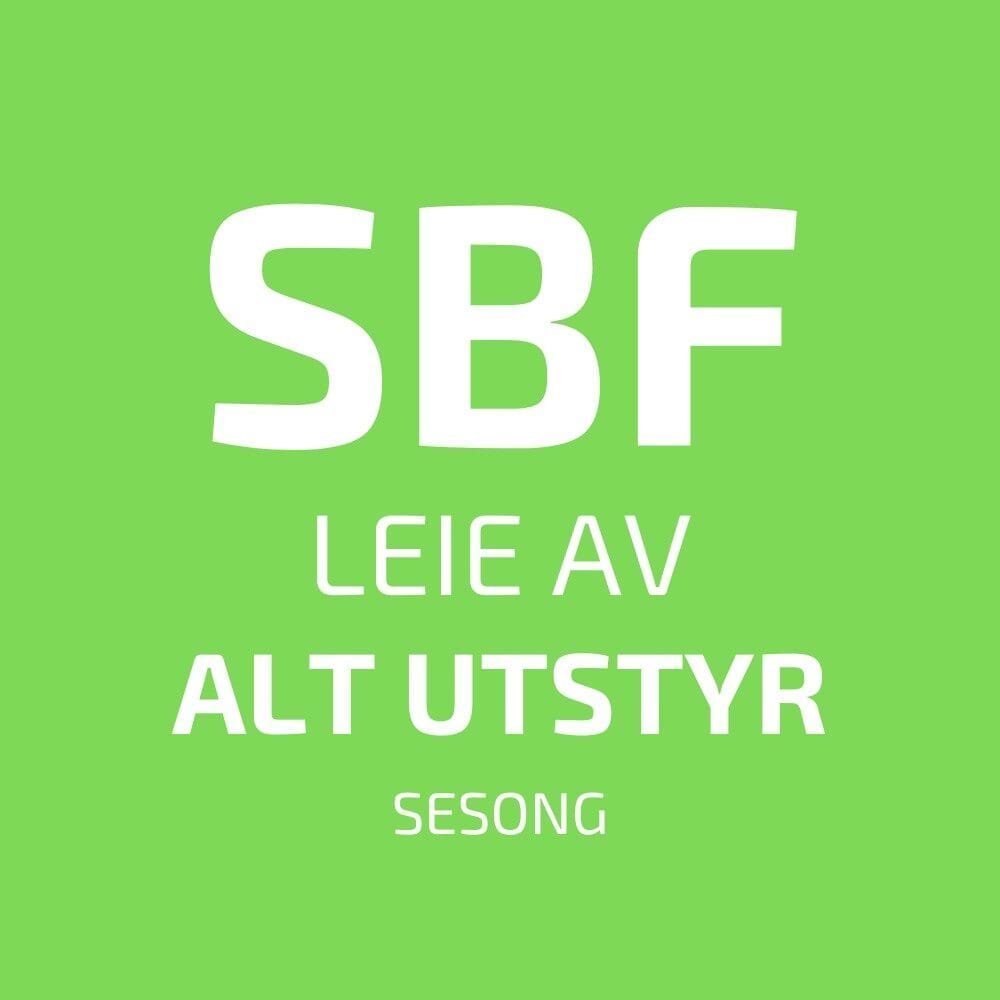 Alt utstyr - leie sesong 2025