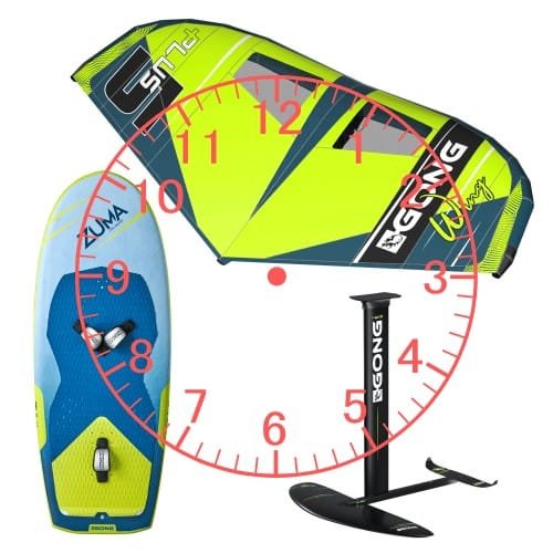Wingfoil komplett timeleie